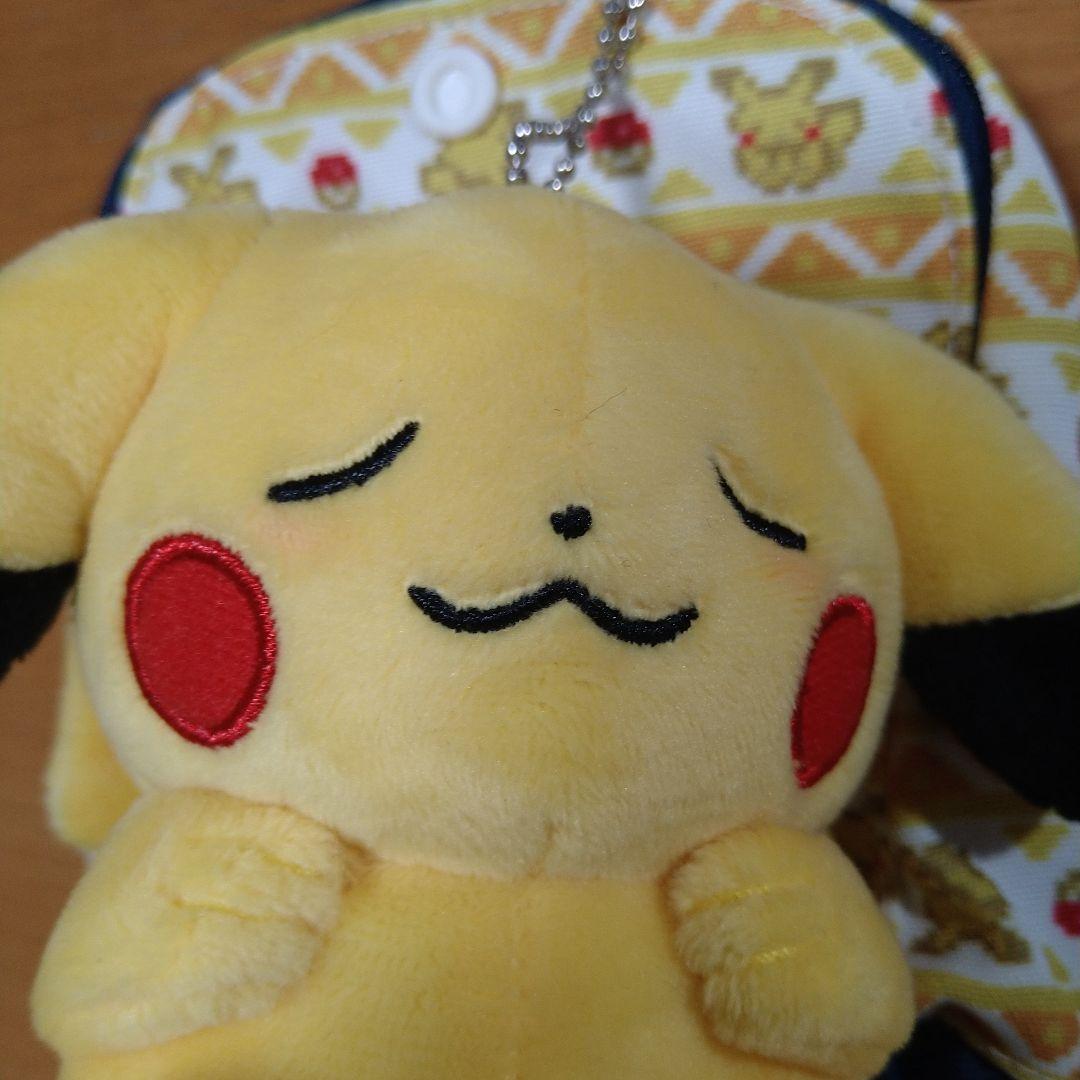 新品 レア【 ピカチュウ 】 ポケモンセンター　ぬいぐるみ　寝顔　おやすみ