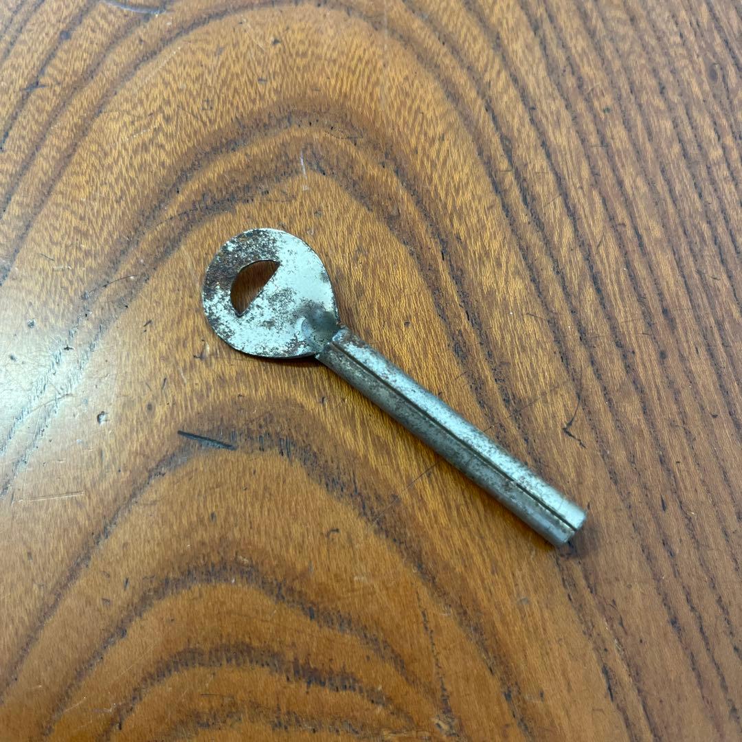 和製アンティーク　鍵付き　片袖机　ローテーブル　文机　座机　ワークデスク