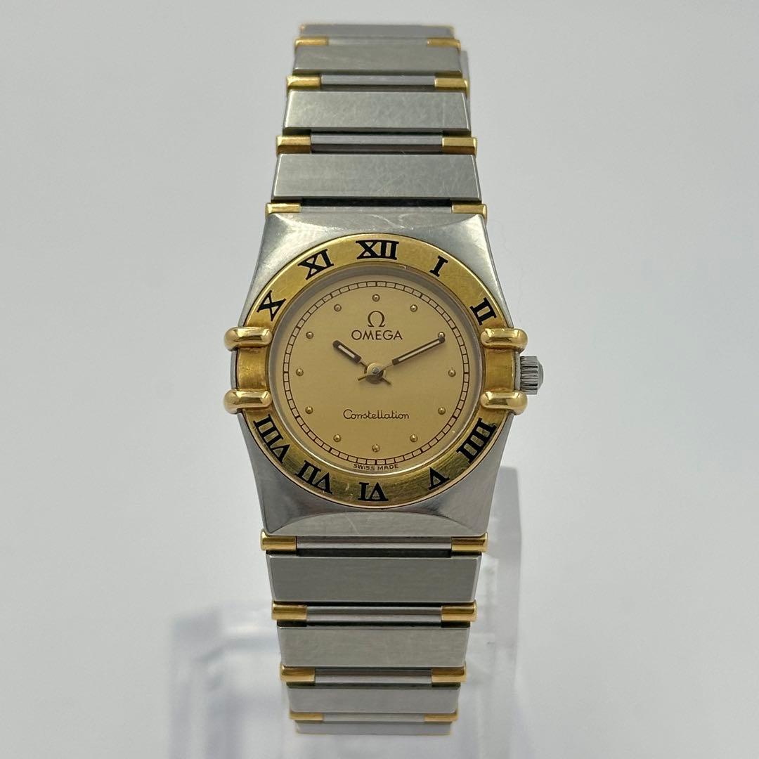 OMEGA オメガ コンステレーション レディース ゴールド 1280