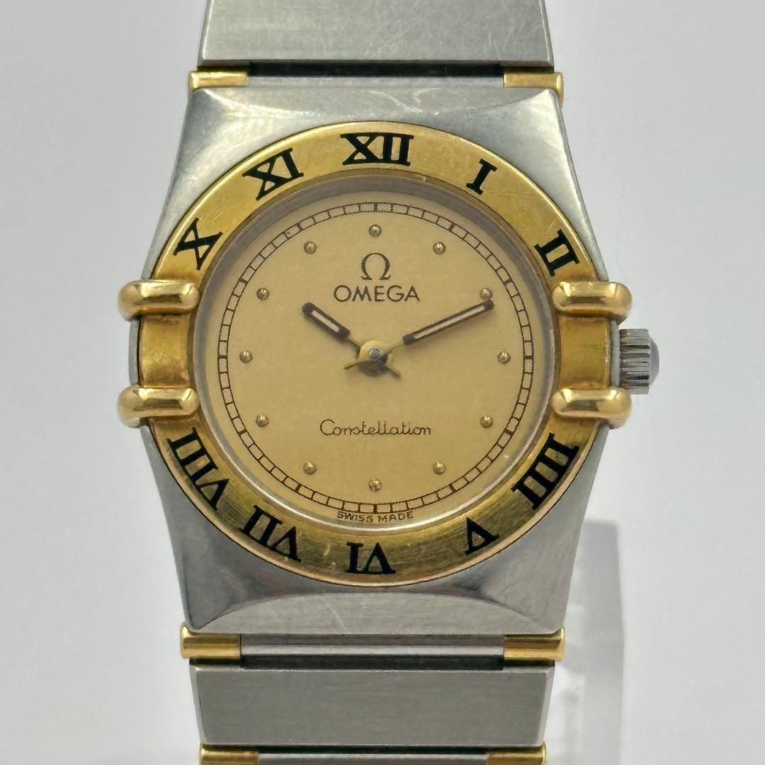 OMEGA オメガ コンステレーション レディース ゴールド 1280