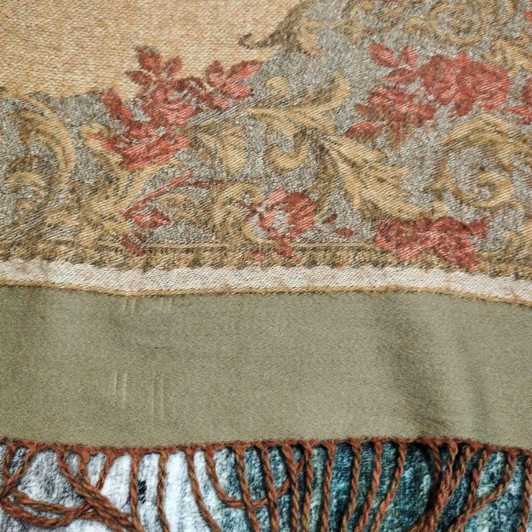 Christian Dior 花柄モノグラムストール