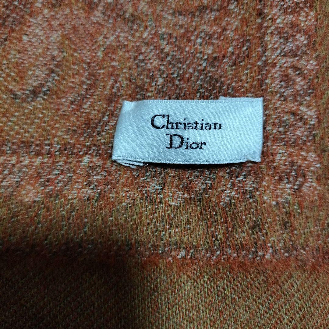 Christian Dior 花柄モノグラムストール