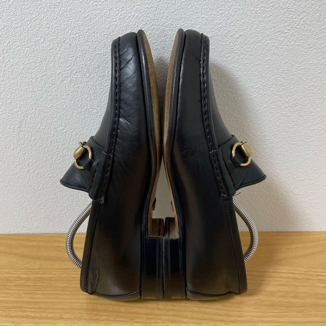 グッチ　ホースビットローファー　レザー　ブラック　110 0009/2 41.5