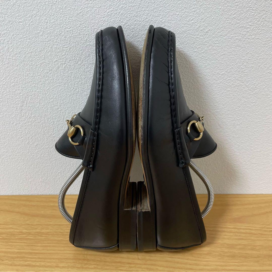 グッチ　ホースビットローファー　レザー　ブラック　110 0009/2 41.5