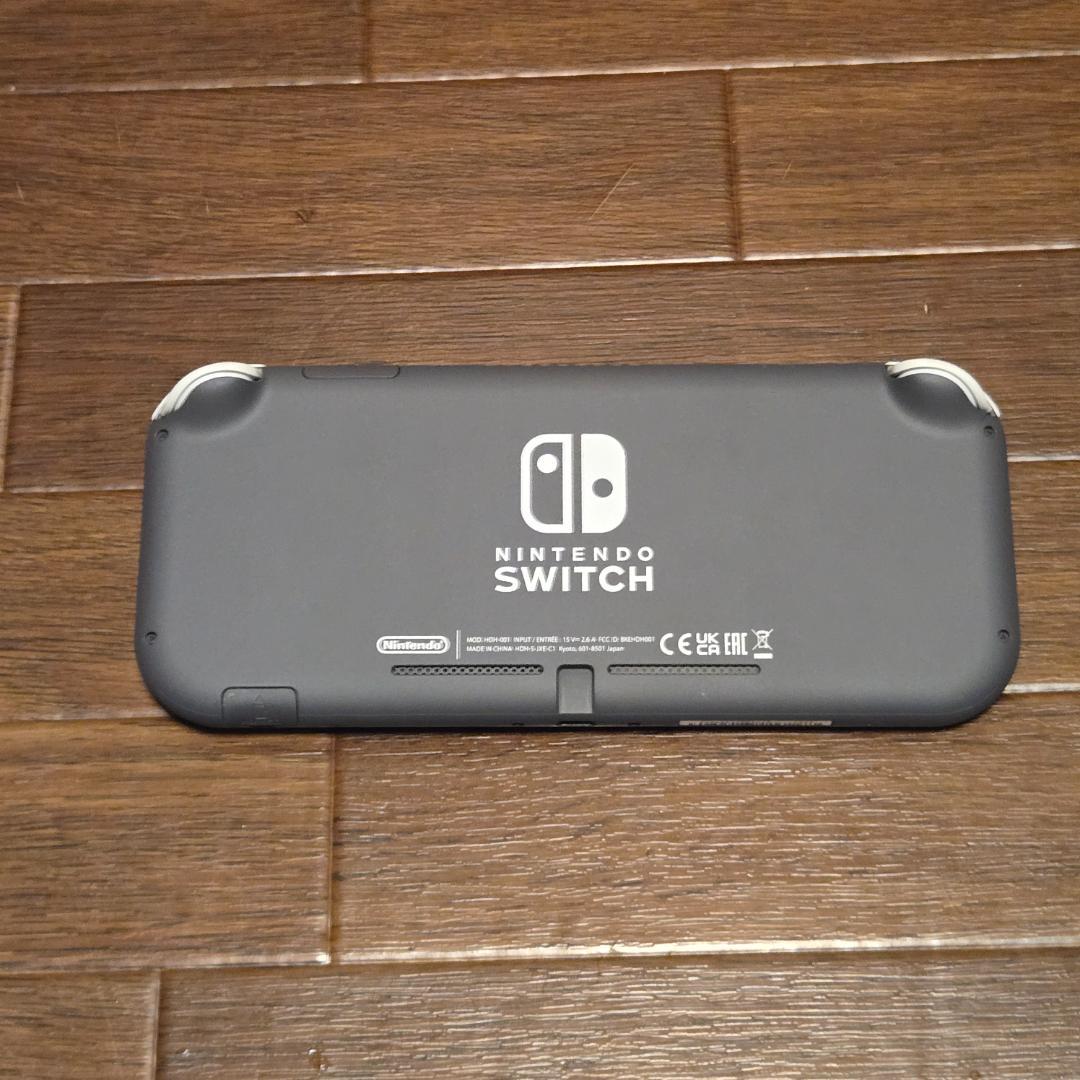 Nintendo Switch Lite グレー 本体 ハードケース付き