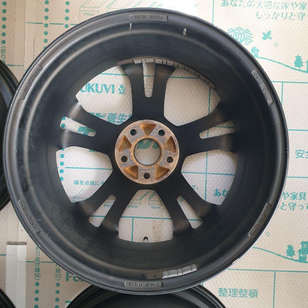 ② VST TYPE PLS 18インチ8J インセット42 VOLVOホイール