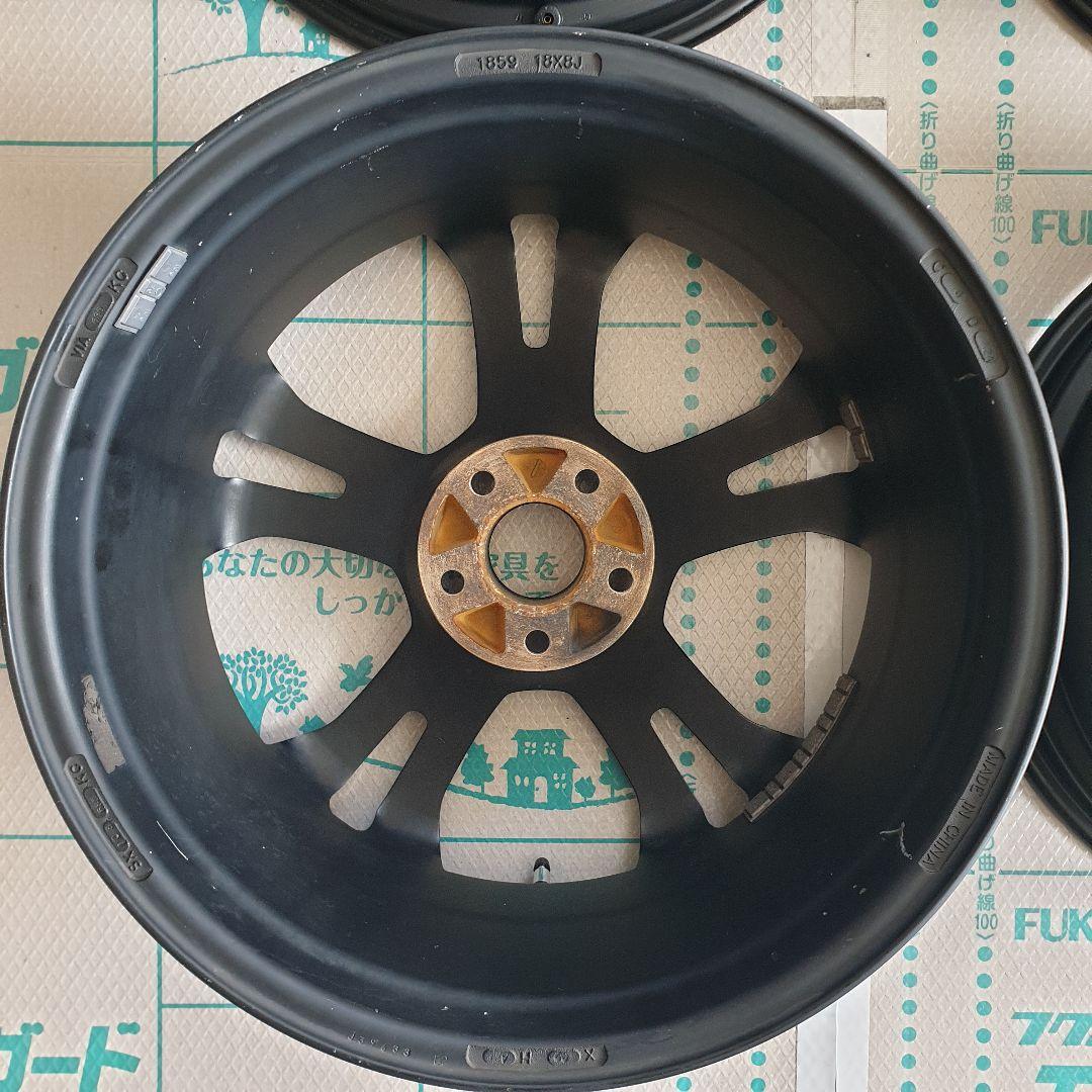 ② VST TYPE PLS 18インチ8J インセット42 VOLVOホイール