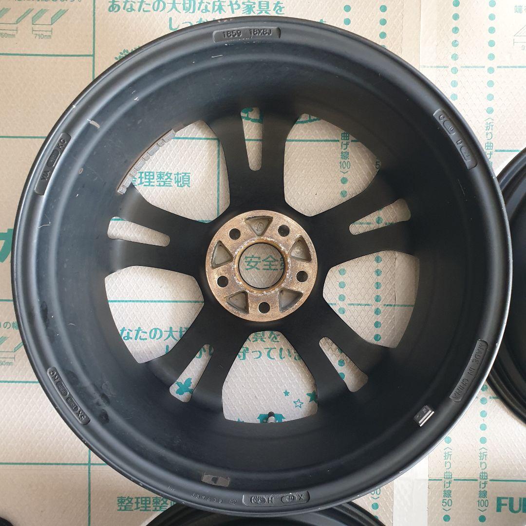 ② VST TYPE PLS 18インチ8J インセット42 VOLVOホイール