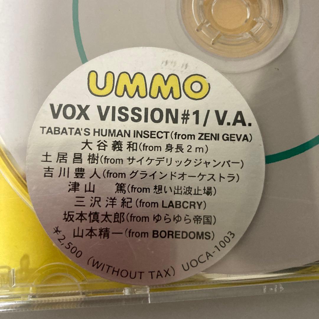 【珍品・レア・廃盤】vox vision vol.1 坂本慎太郎