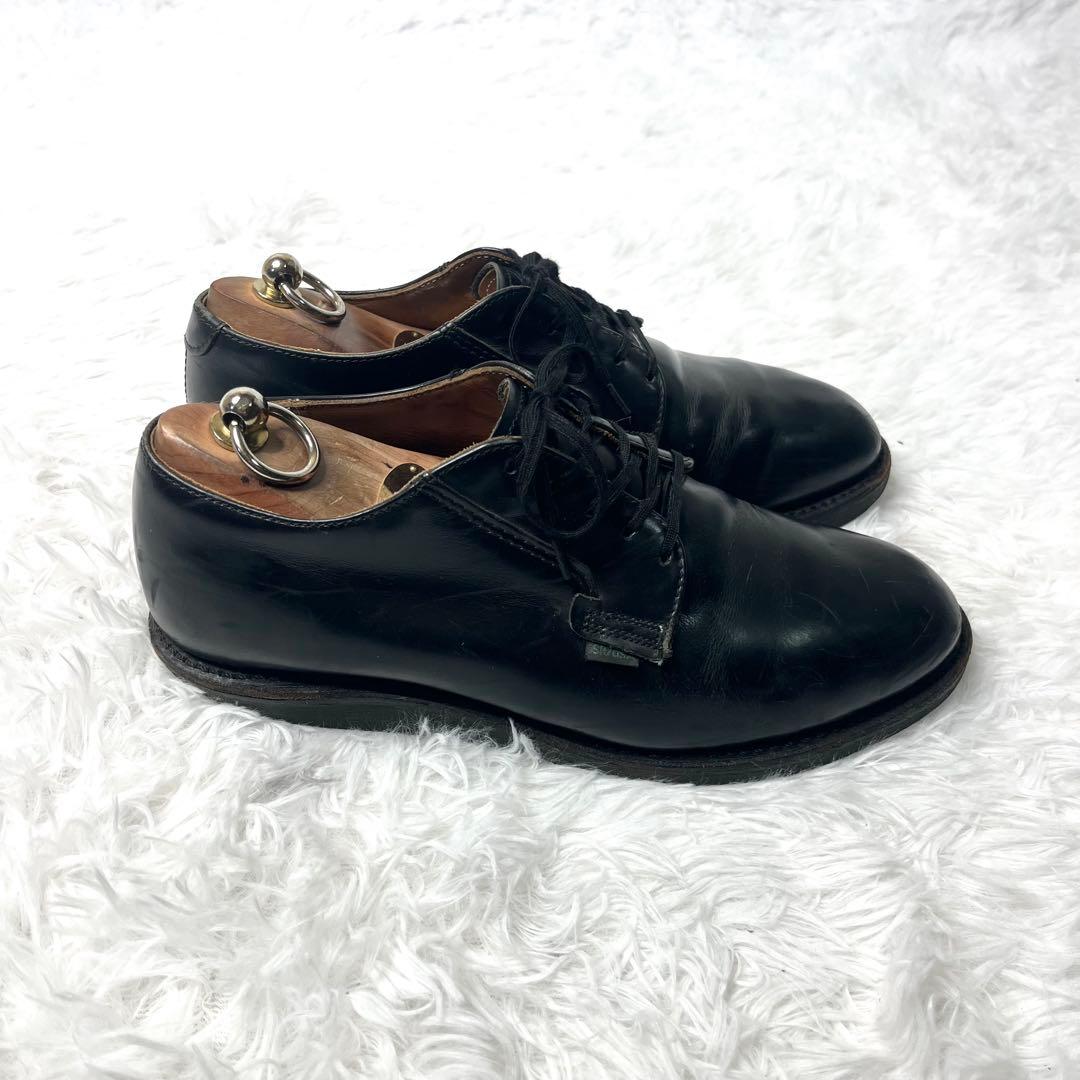 【美品】 レッドウィング 101 ポストマン レザーシューズ 25.5cm 黒