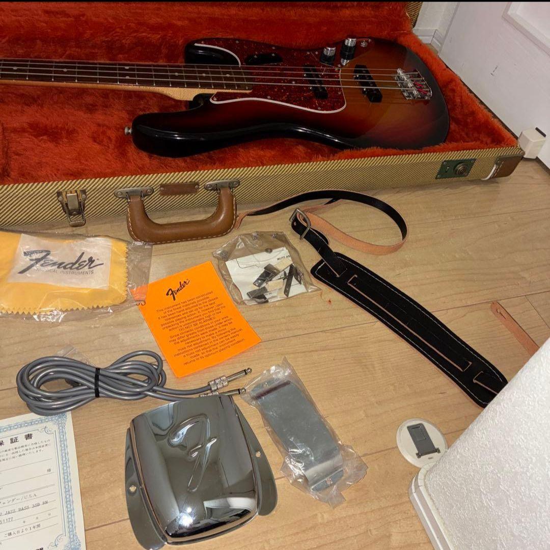 ベース Fender U.S.Vintage '62 Jazz Bass USA