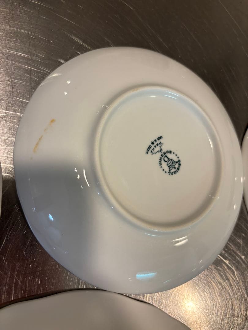 破格！　チェコ　オリジナルボヘミア　2サイズ 計7枚セット　高級磁器　プレート