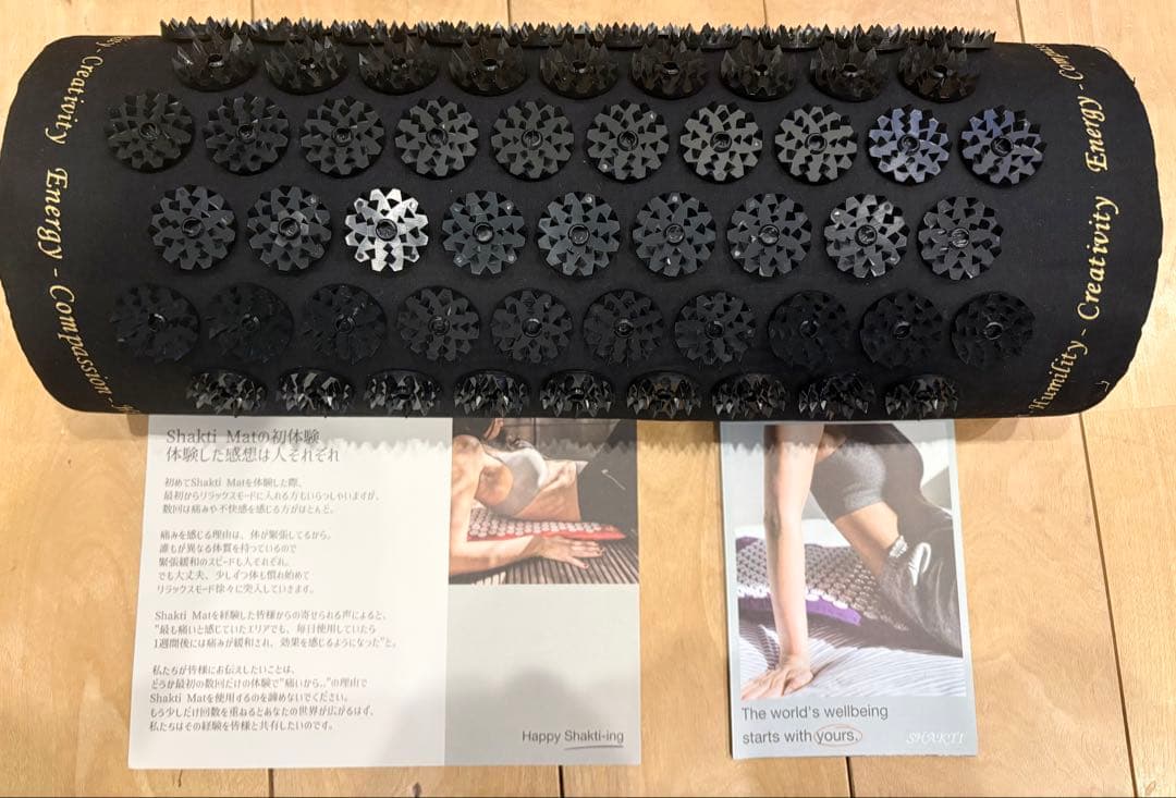 ゆ*ン様 【正規品】Shakti シャクティマット&ピローセット　ブラック