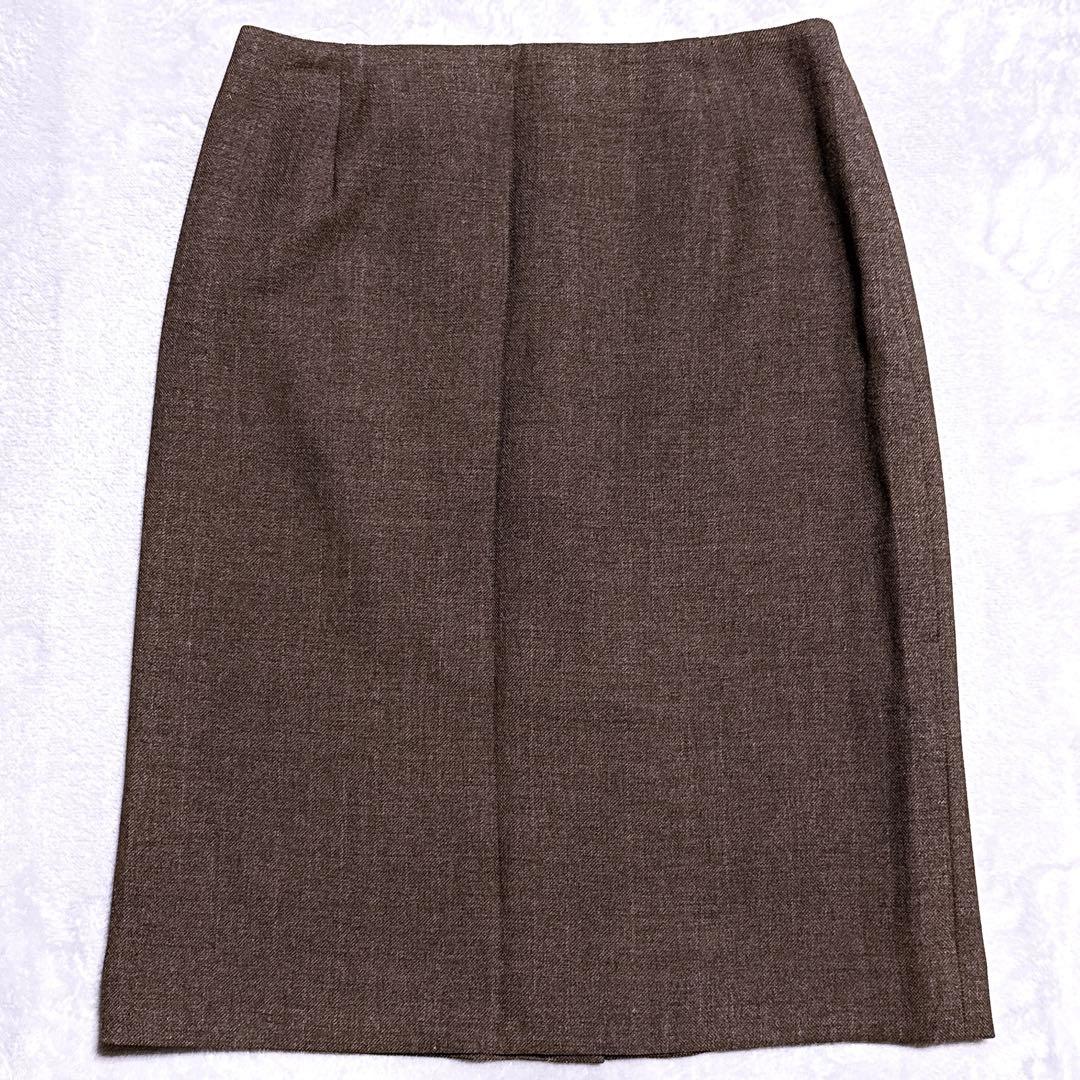 Lサイズ【未使用】アンタイトル スーツ スカート ウォッシャブル 大きいサイズ