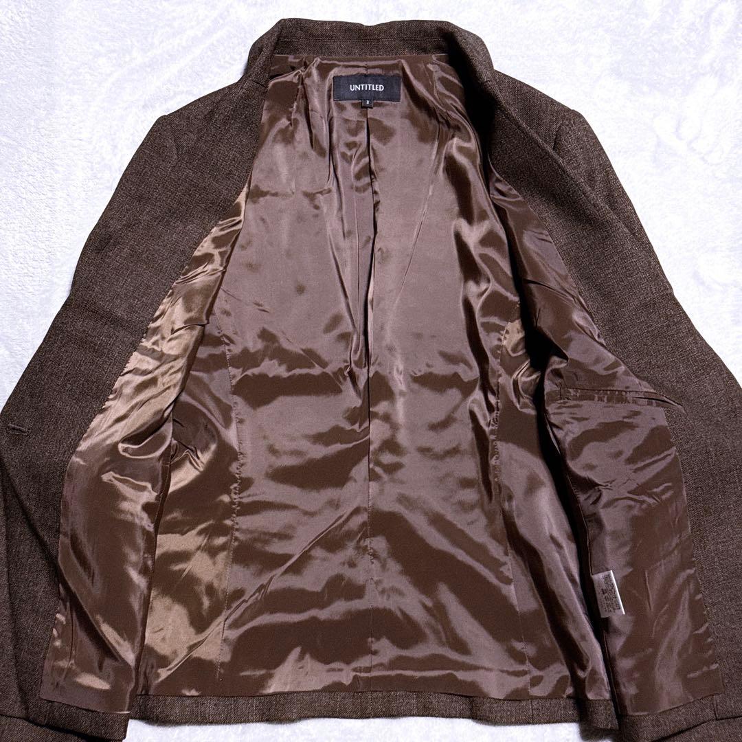 Lサイズ【未使用】アンタイトル スーツ スカート ウォッシャブル 大きいサイズ