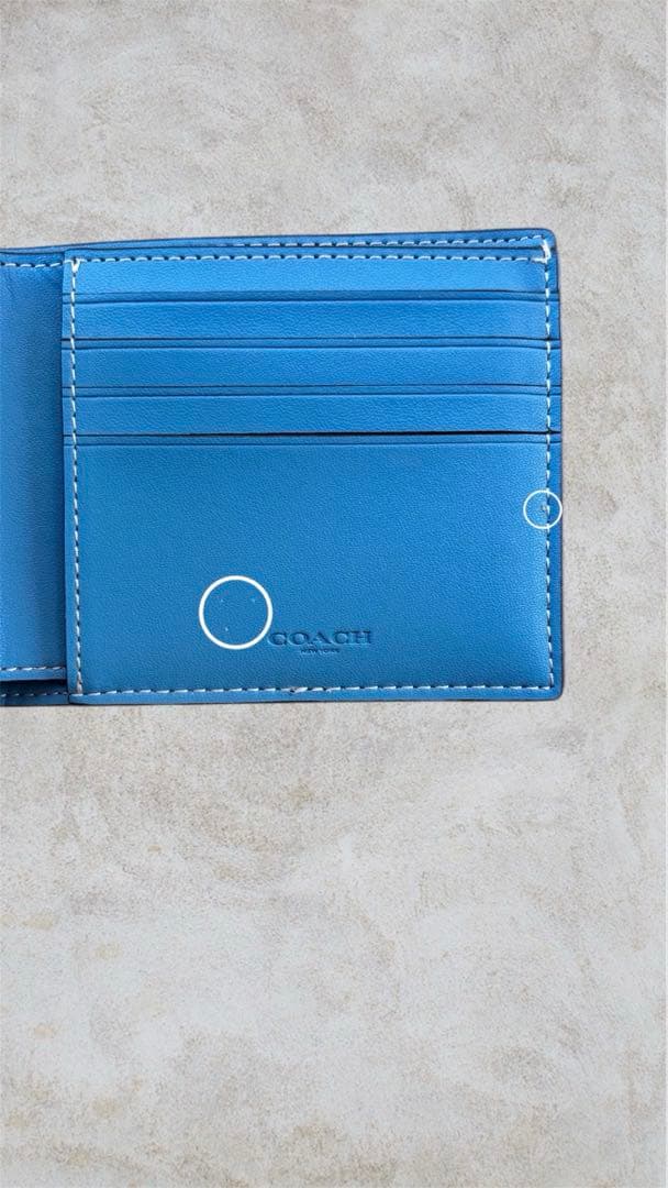 【美品/2点セット】COACH 財布 ・パスケース 子犬柄 ※希少