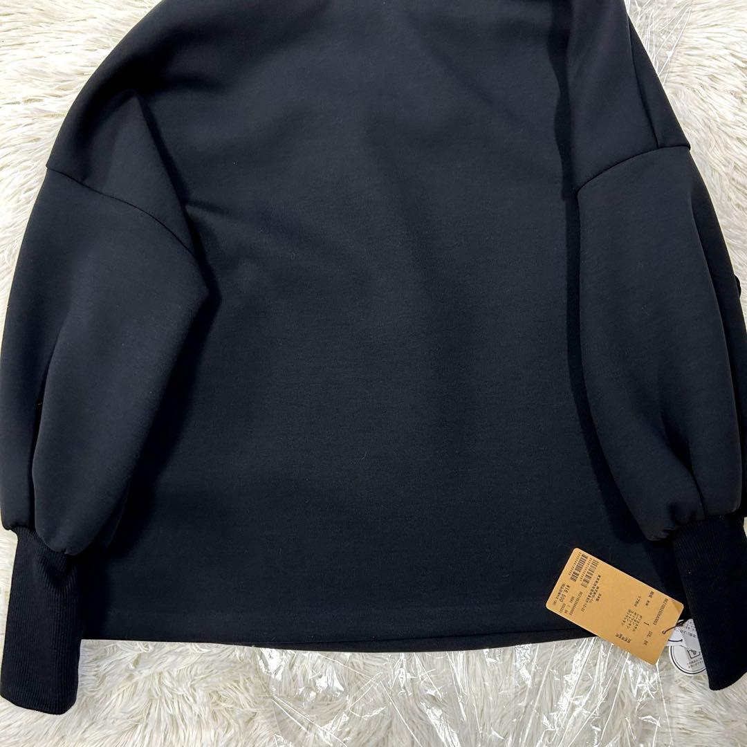2025A/W 新品タグ付き　ビアズリー ダンボールパフトレーナー ブラック　1