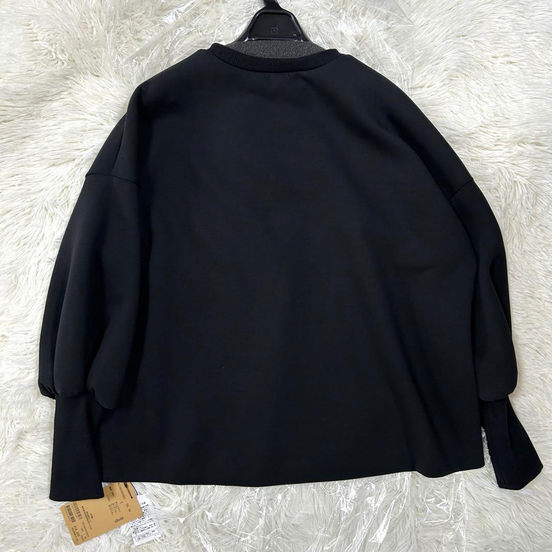 2025A/W 新品タグ付き　ビアズリー ダンボールパフトレーナー ブラック　1