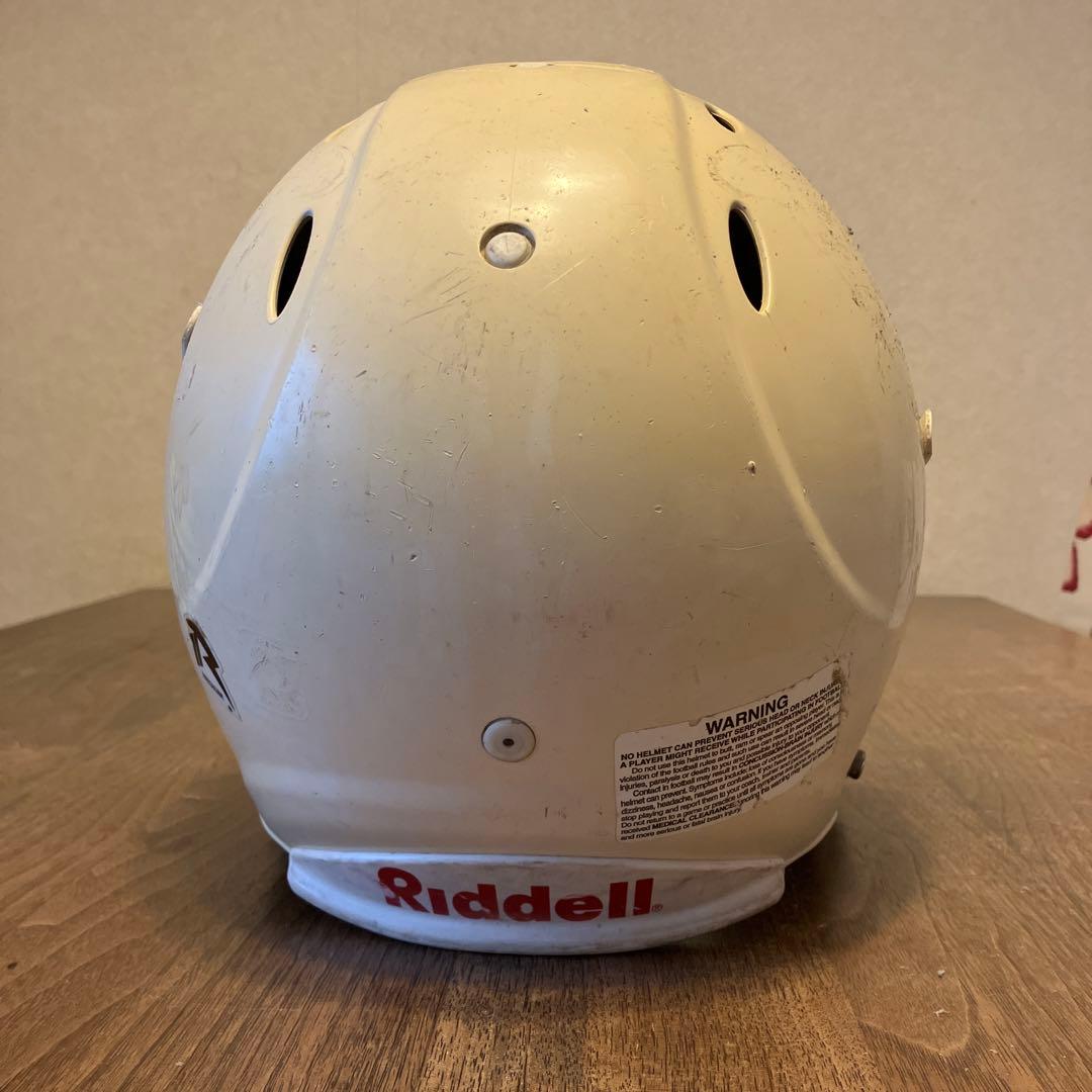 Riddell アメリカンフットボールヘルメット ホワイト