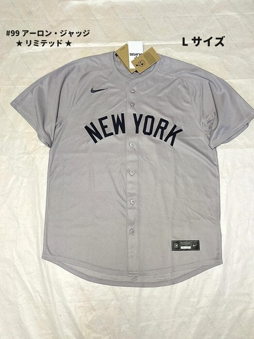 【 #99 背ネーム無し】ニューヨーク・ヤンキース リミテッドジャージ　L