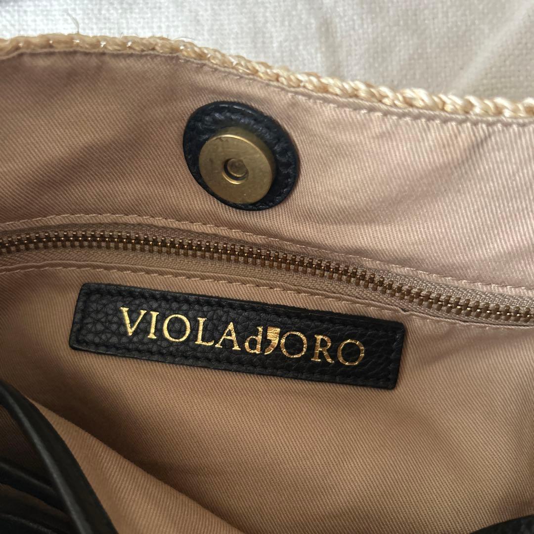 ヴィオラロード　SANDRO アバカ製　ワンショルダーバッグ