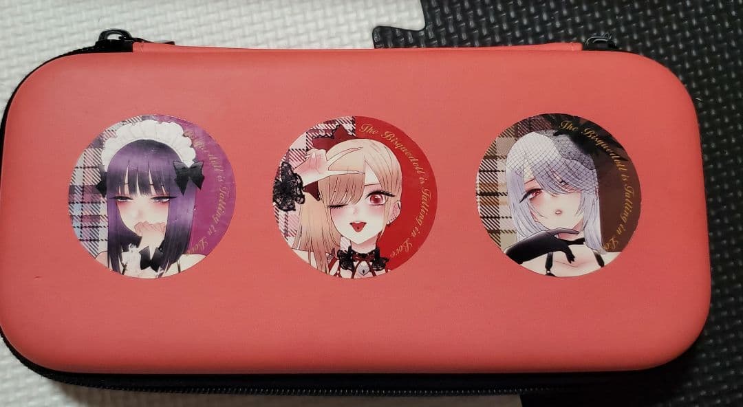 スイッチライト本体コーラルピンク+ケース+フリップカバー付き