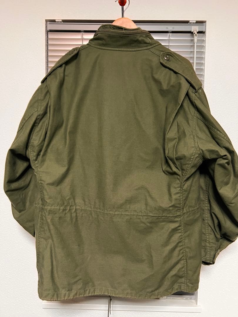 80s US ARMYミリタリー M65 ジャケット large-short