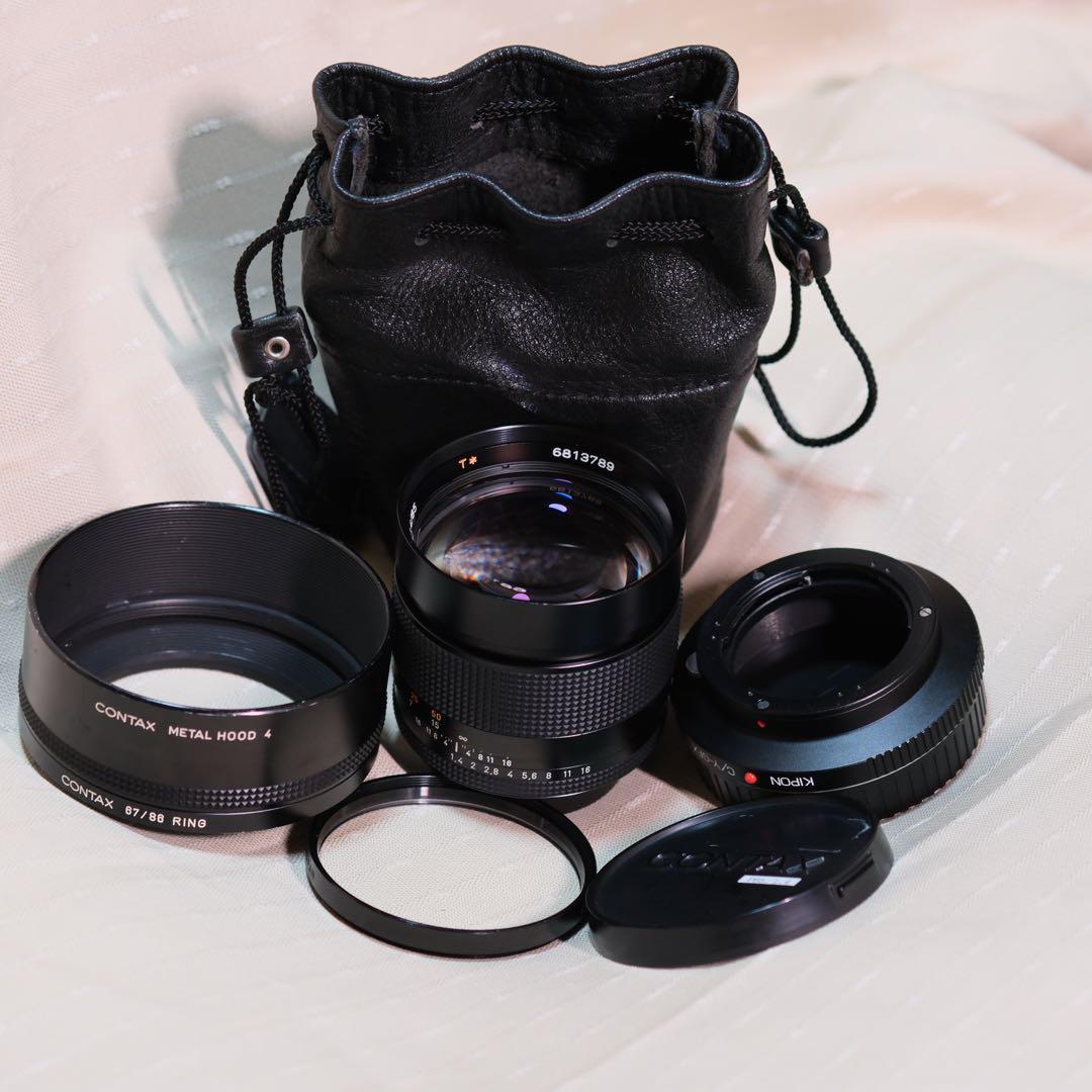 CarlZeiss planar 85mm f1.4　＋　GFXアダプター