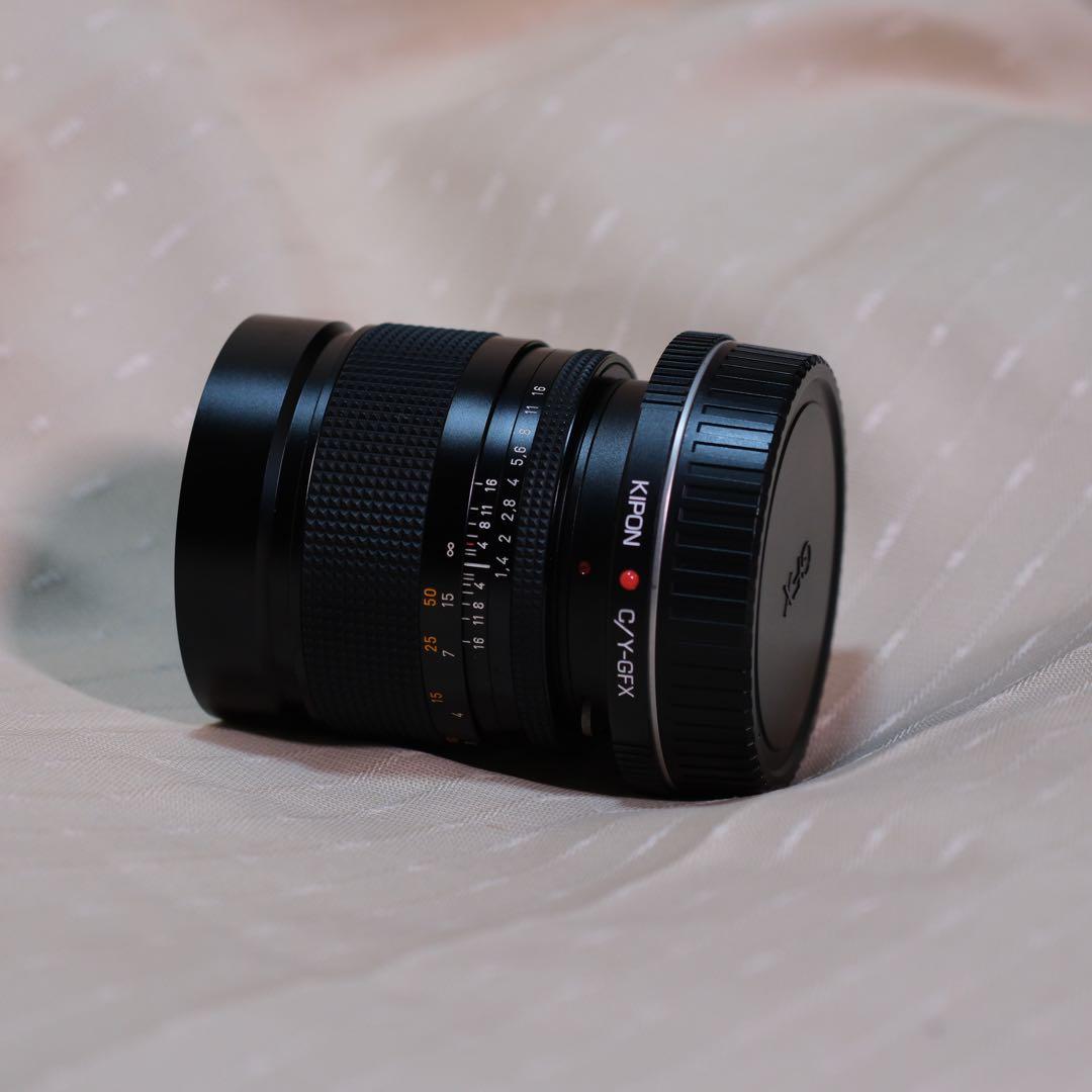 CarlZeiss planar 85mm f1.4　＋　GFXアダプター
