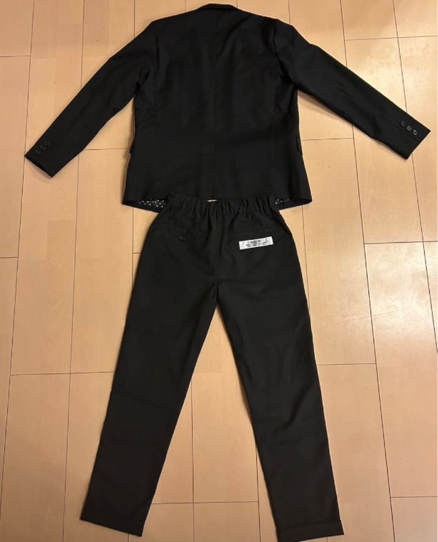 SMOOTHY スムージー スーツ セットアップ 黒 160
