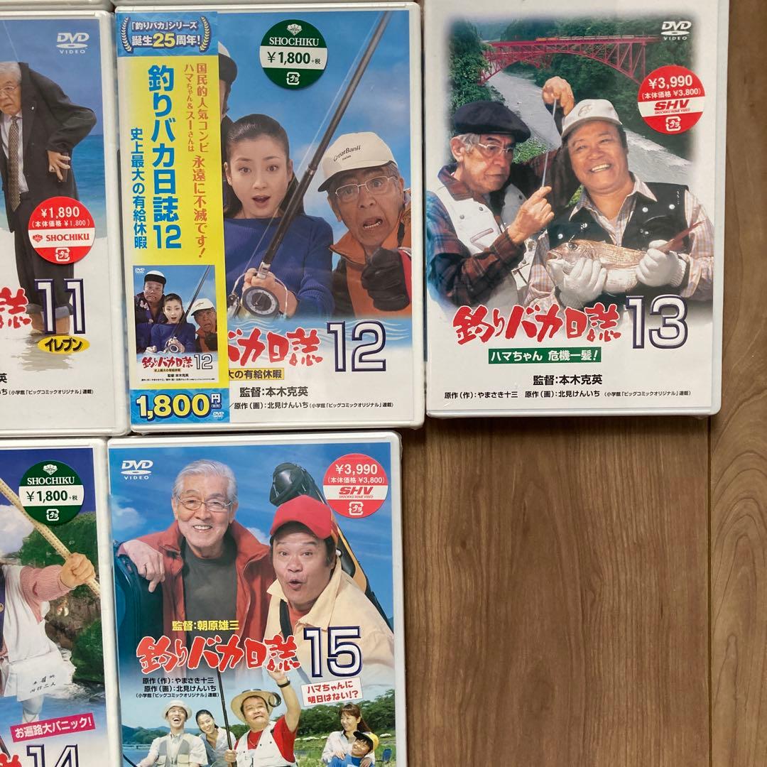 釣りバカ日誌　未開封　dvd まとめ売り　シュリンク有り