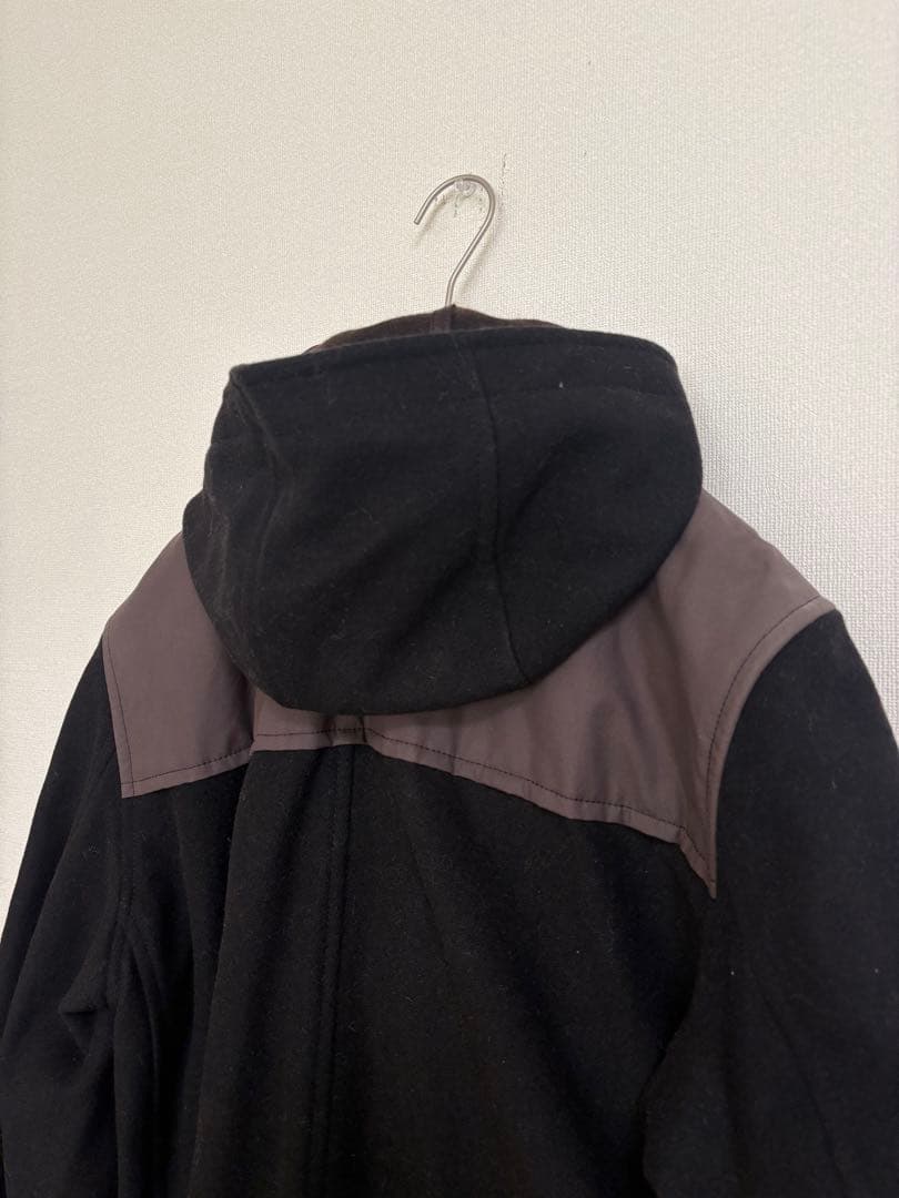 HUGO BOSS ヒューゴボス ダッフルコート 黒 アウター 4462