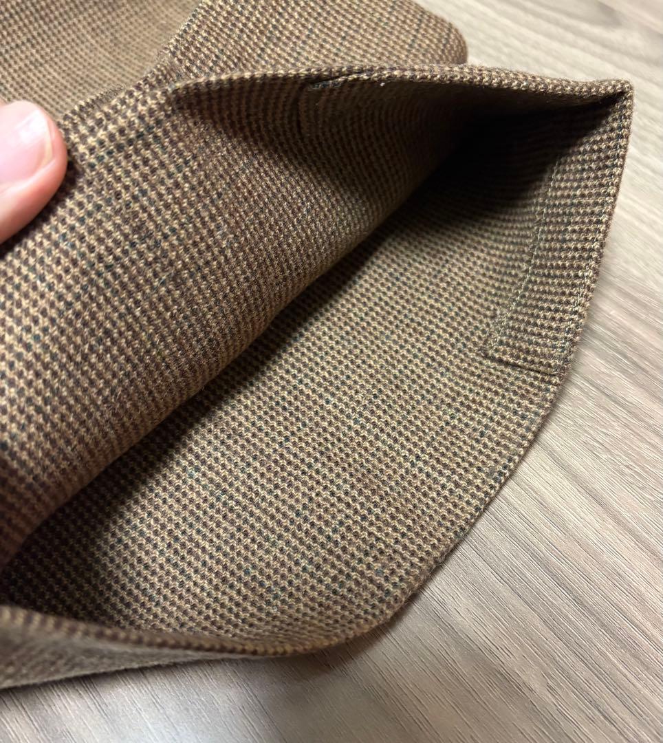 【極美品】PoloRalphLaurenウールワイドスラックス