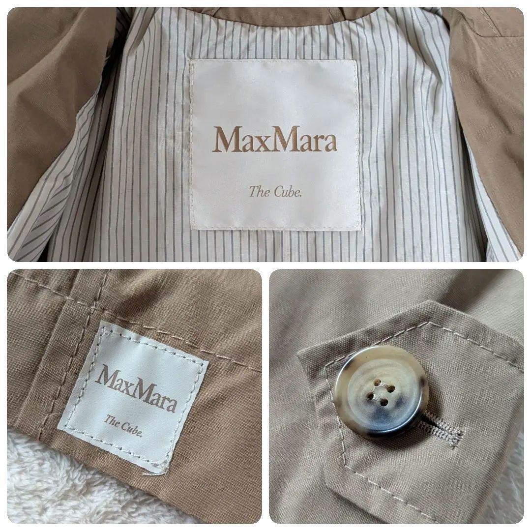 マックスマーラ ロングコート ブラウン系 ベルト 34 S♦April♦