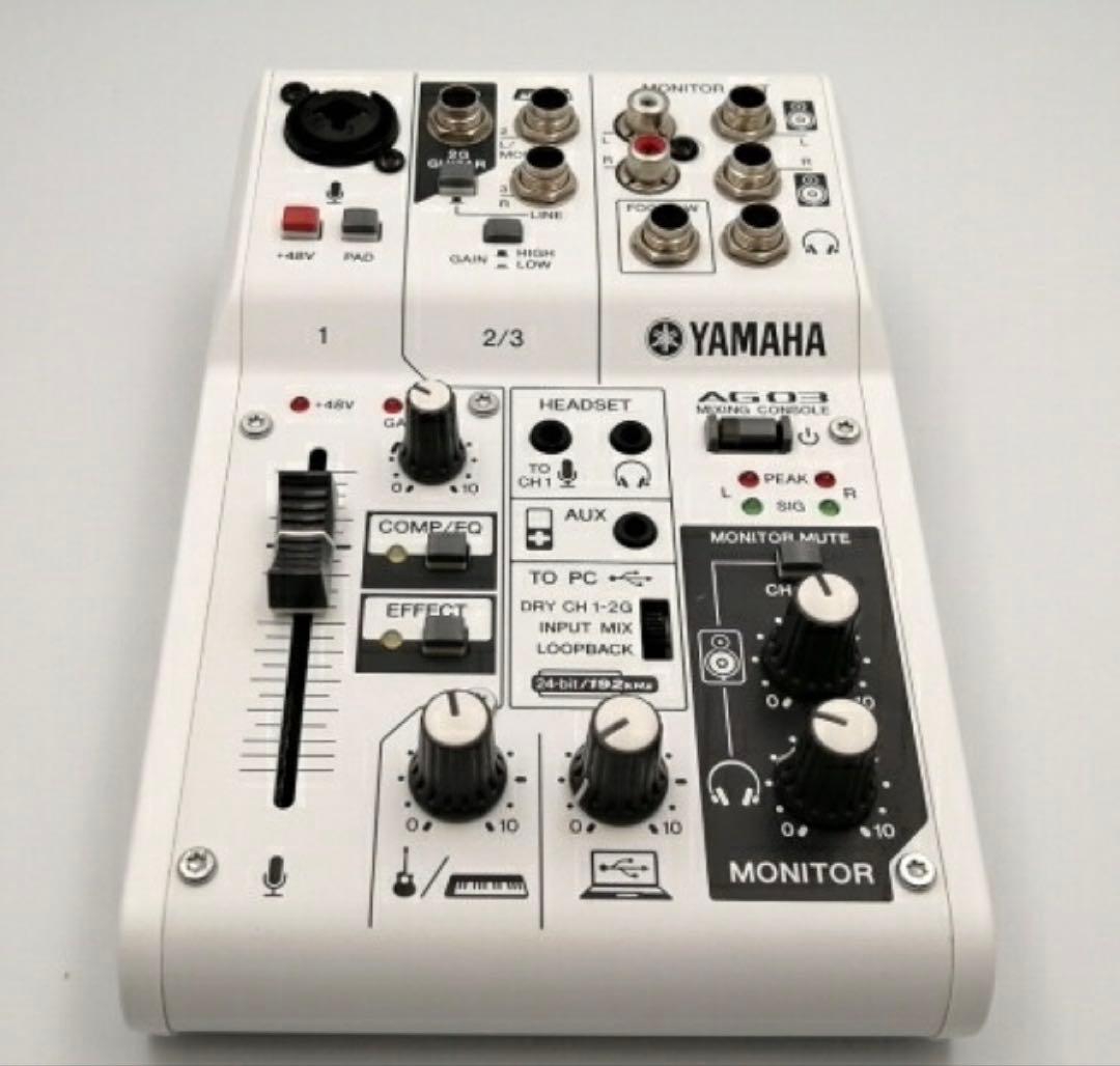 美品/YAMAHA AG03 オーディオインターフェイス