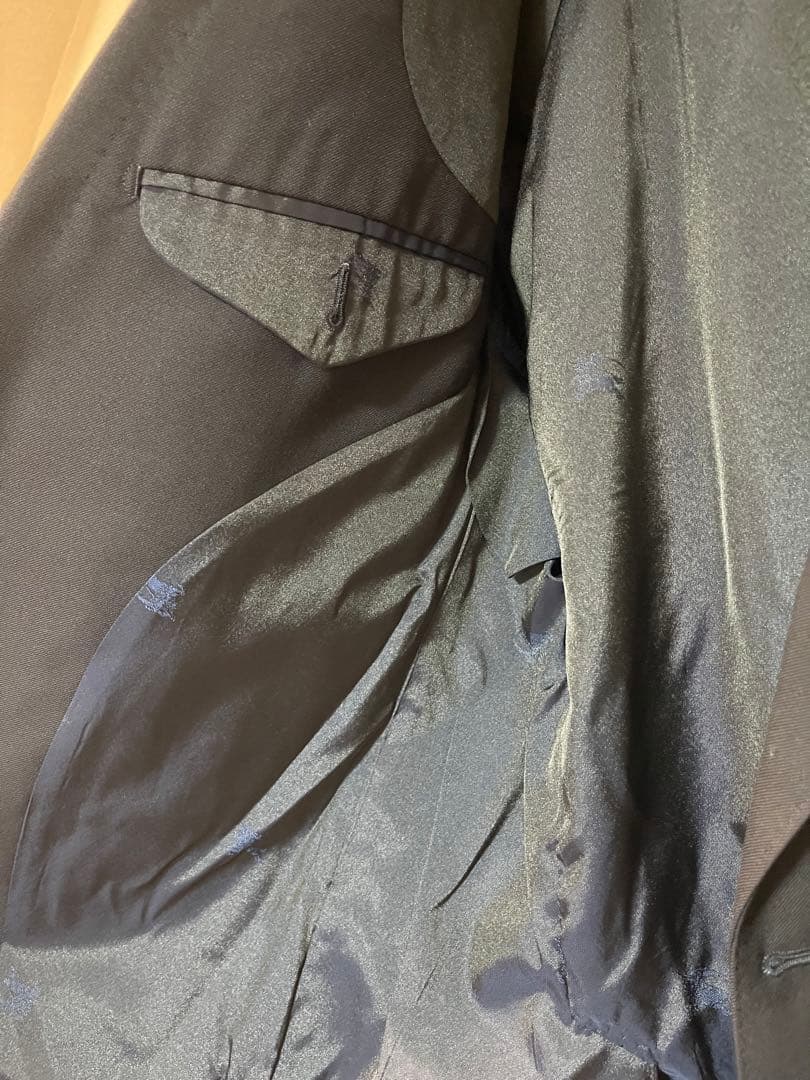 BURBERRY ブラック スーツ ジャッケットBB5 パンツ ウエスト88
