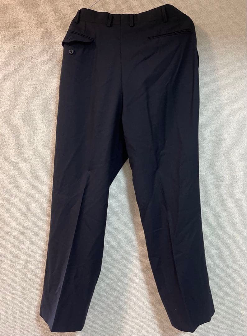 BURBERRY ブラック スーツ ジャッケットBB5 パンツ ウエスト88