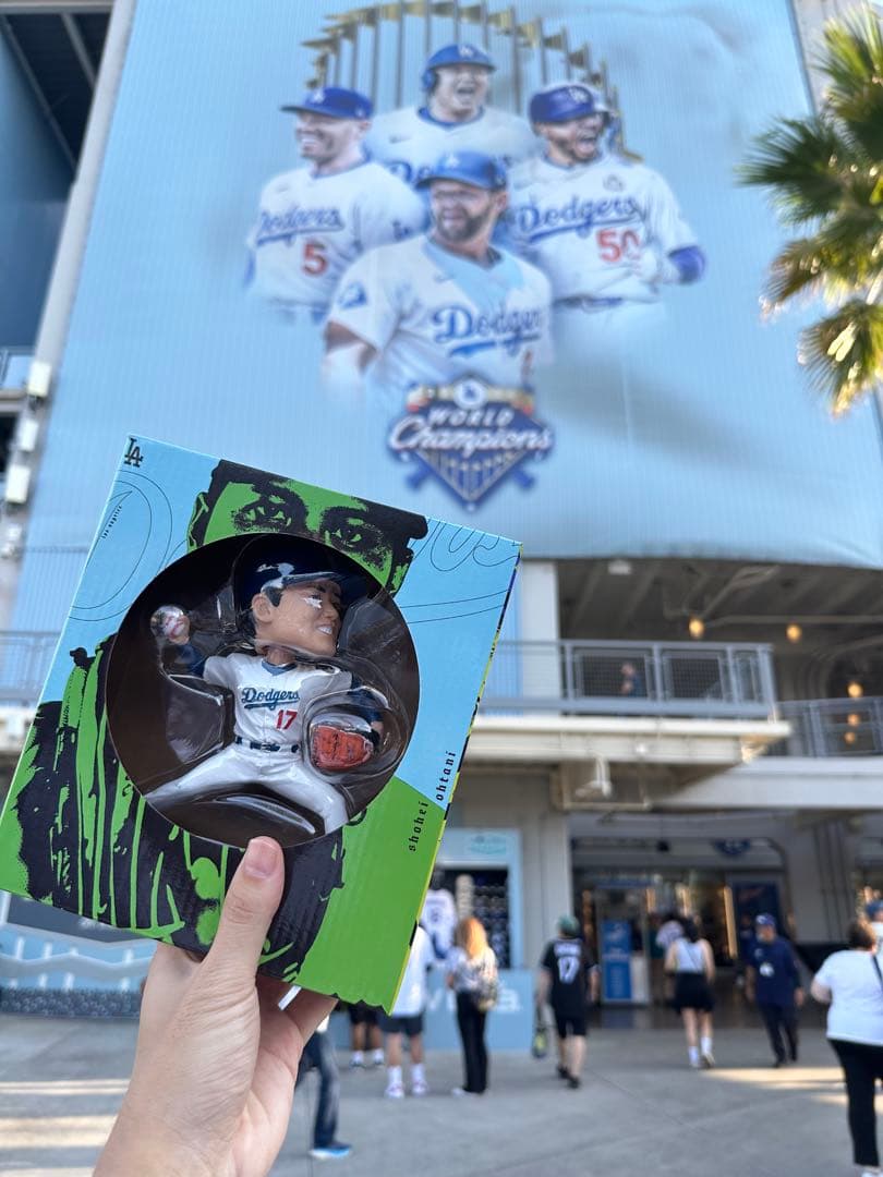 大谷翔平　ボブルヘッド　2025年9月10日配布　未開封品