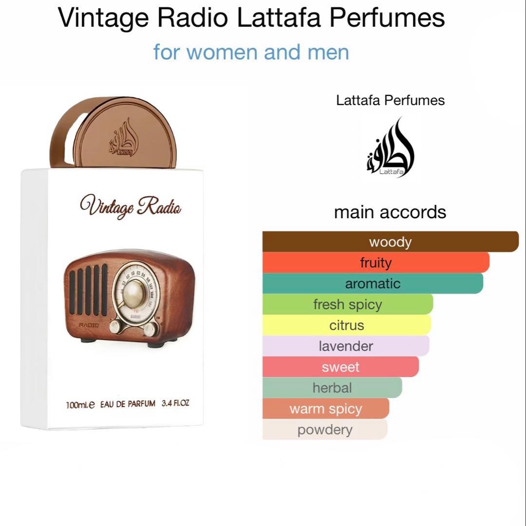 LATTAFA • Vintage Radio EDP 100ml