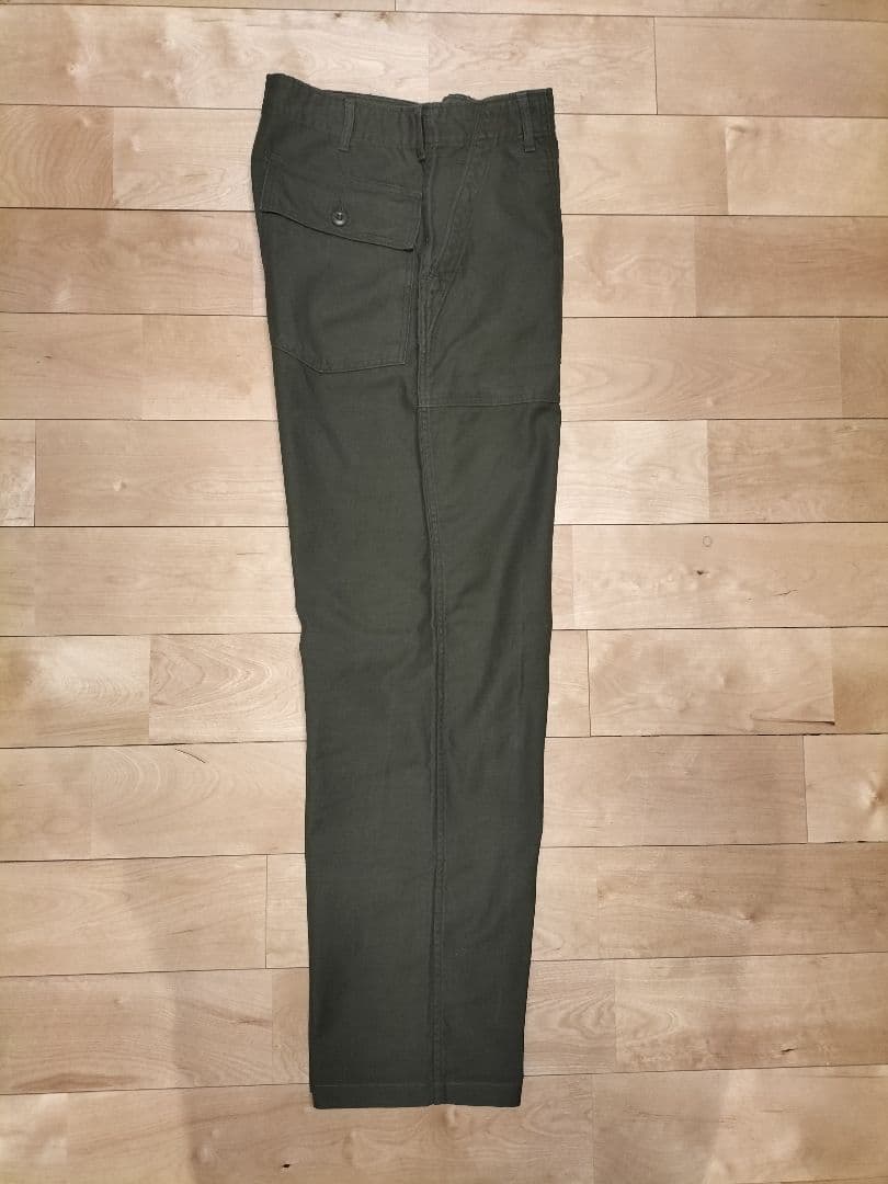 【程度良好！】70s US ARMY（米軍）OG107ベイカーパンツ　W32程度
