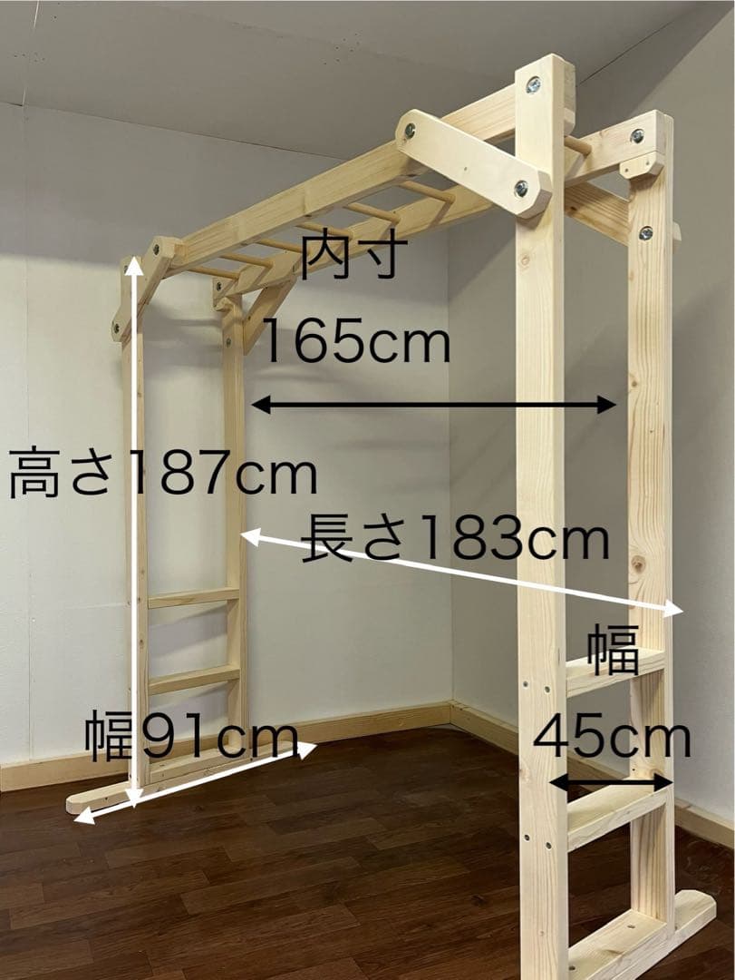 タイプA 雲梯　ブレキエーション　うんてい　ドーマン　知育　知育玩具　遊具