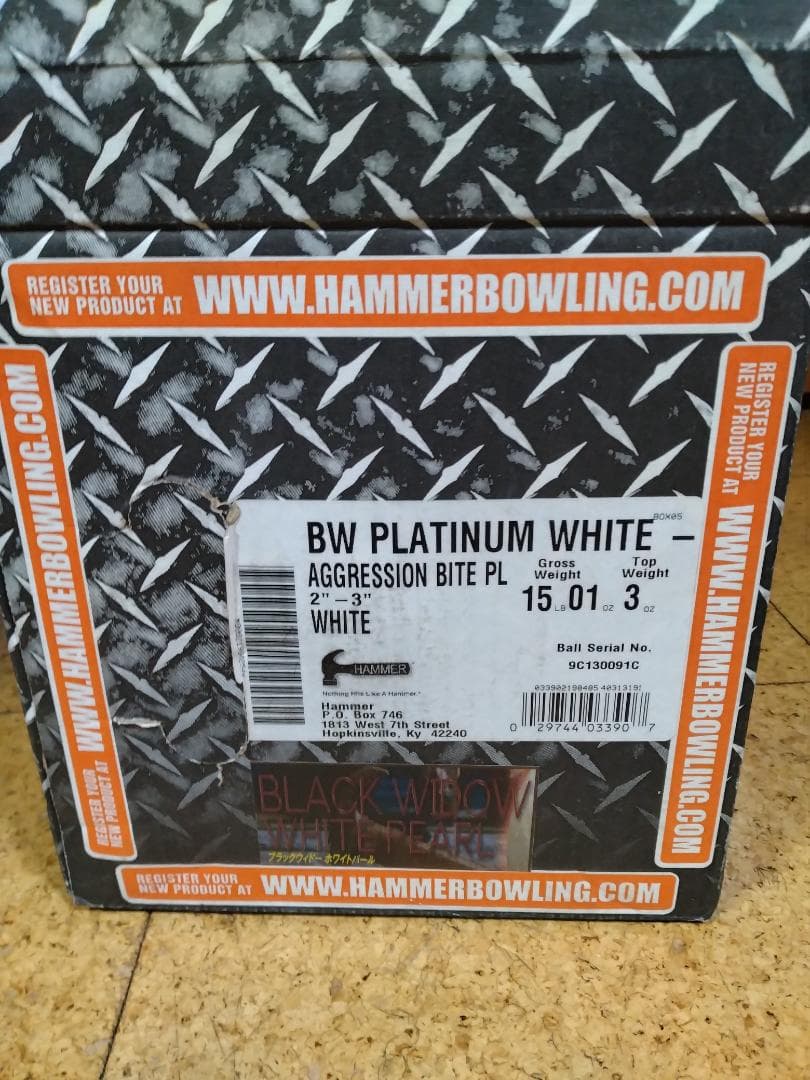 ハンマー　ブラックウィドウ　プラチナム