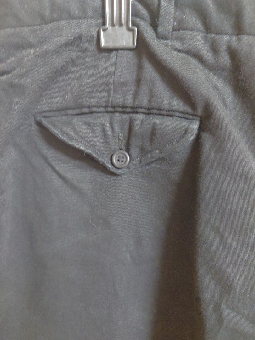 k*k様 W37L32 Super Black ポロチノ 2タックパンツ any