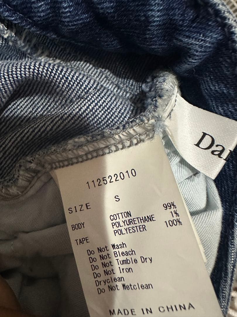 Darich ダーリッチ リメイクライクワイドデニムパンツ