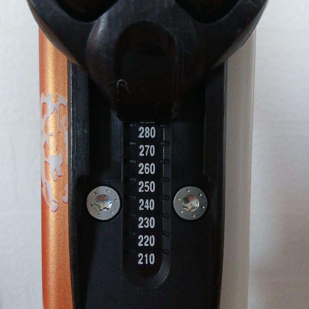 子ども用＊ROSSIGNOL スキー板 ホワイト/オレンジ130センチ