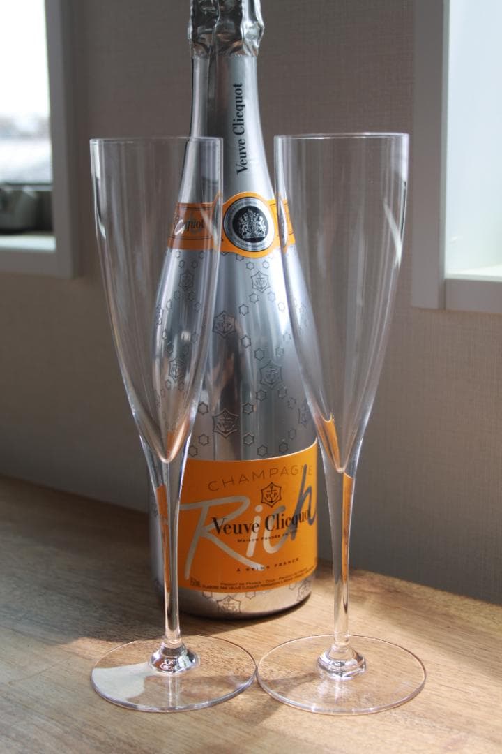 バカラ　シャンパングラス 2個セット