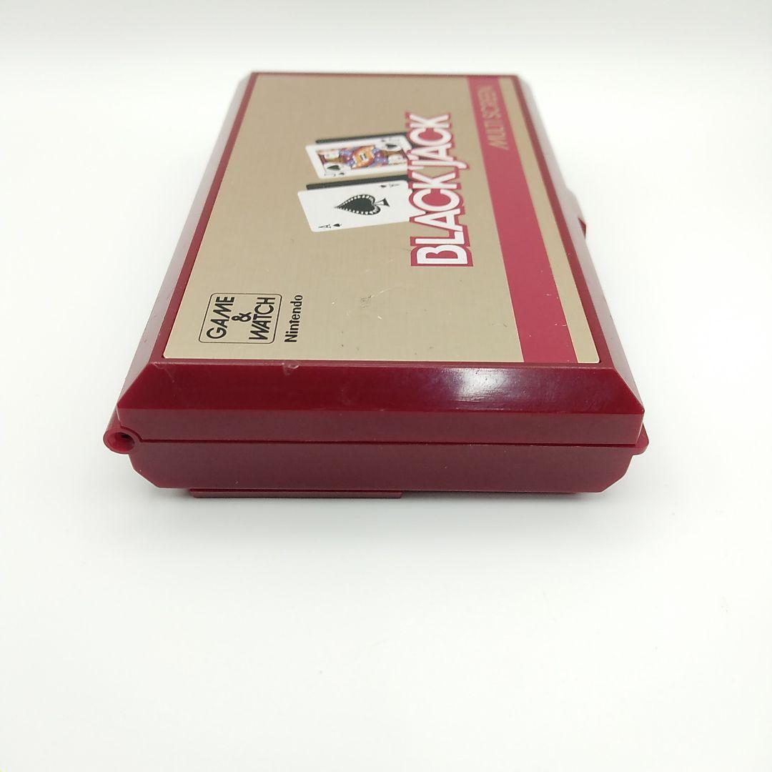 【動作品】任天堂 ゲーム&ウォッチ ブラックジャック GAME&WATCH