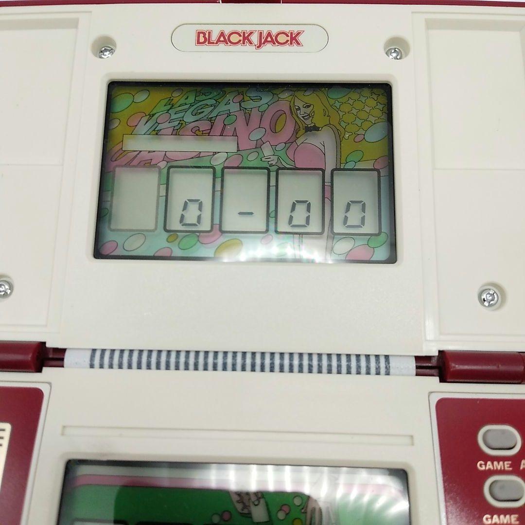 【動作品】任天堂 ゲーム&ウォッチ ブラックジャック GAME&WATCH