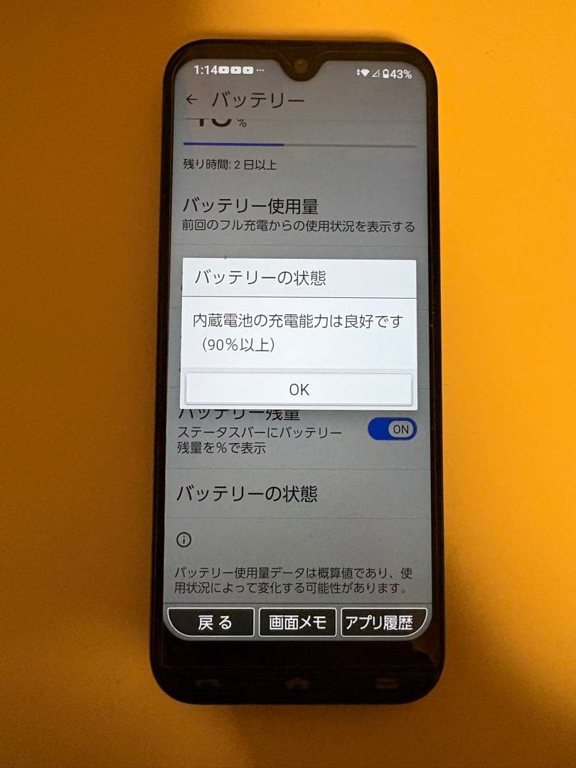 （美品）KYOCERA かんたんスマホ3 グリーン