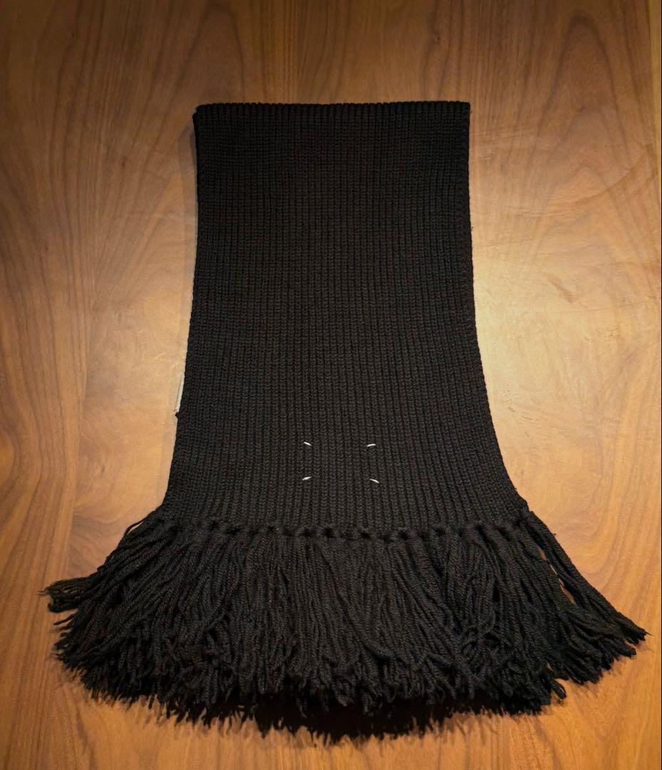 最終 本日まで出品 マルジェラ 10番 ここのえタグ 厚手ニットマフラー